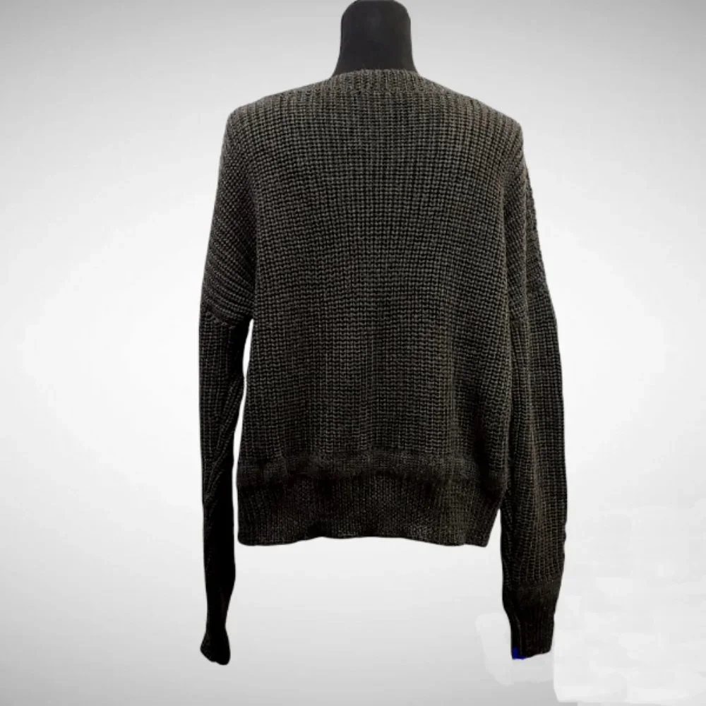 LOVE PINK FORENZA CHUNKY KNIT V-NECK SWEATER Victoria's Secret No Tags or Labels - Picture 5 of 6